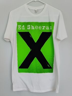 Ed Sheeran "X" Mutiply Music Tour T-Shirt Like New Medium